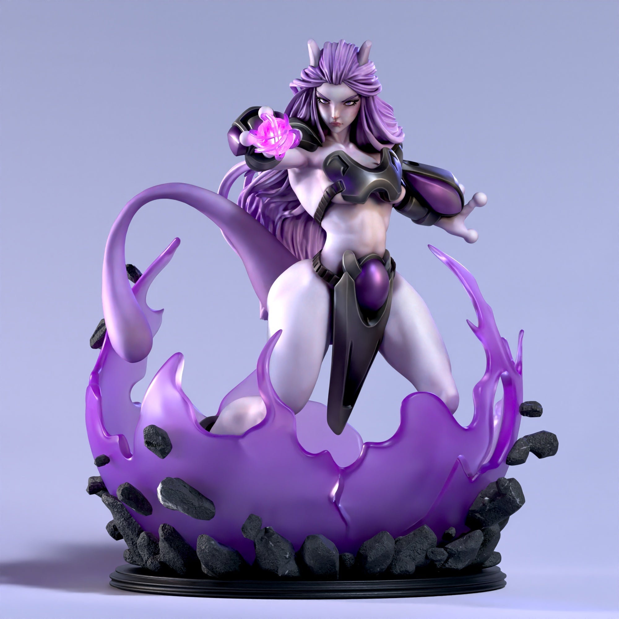 Figurine Mewtwo Shiny – Fan Art Siryll Art - IR3D