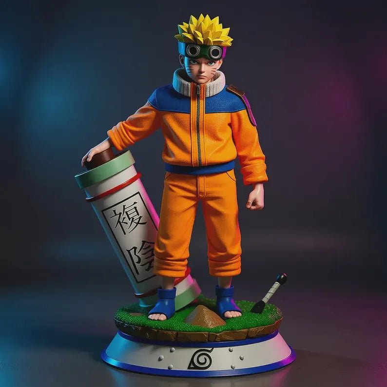 Figurine Naruto Uzumaki – Statue 3D Anime Premium – Ninja Konoha – Figurine Manga Collection - IR3D