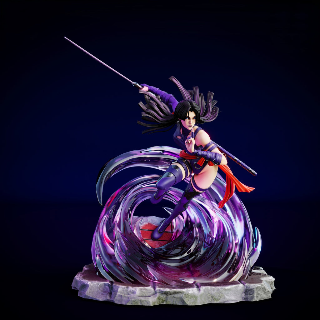 Figurine Psylocke - Marvel - IR3D