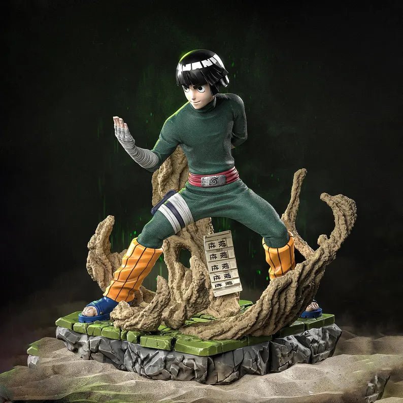 Figurine Rock Lee Naruto – Statue 3D Anime Premium – Ninja Taijutsu – Figurine Manga Collection - IR3D