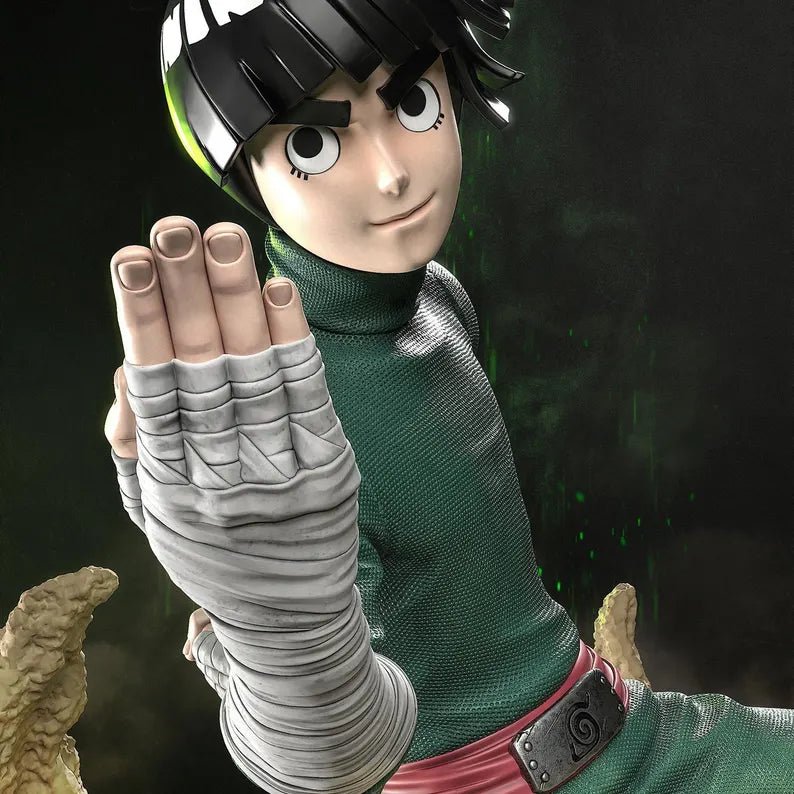 Figurine Rock Lee Naruto – Statue 3D Anime Premium – Ninja Taijutsu – Figurine Manga Collection - IR3D