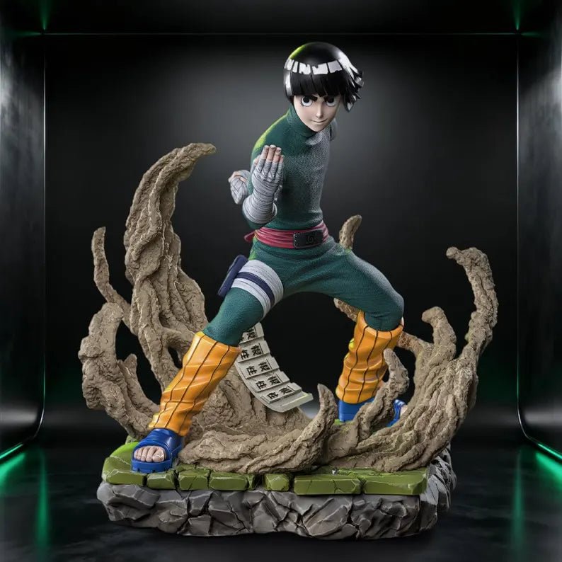 Figurine Rock Lee Naruto – Statue 3D Anime Premium – Ninja Taijutsu – Figurine Manga Collection - IR3D