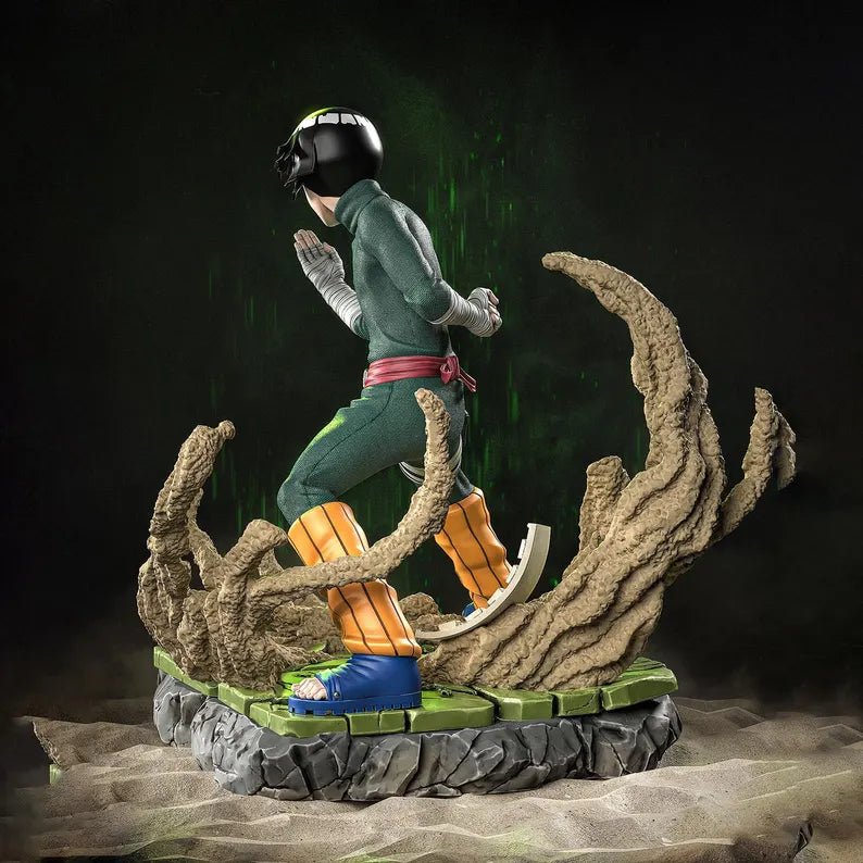 Figurine Rock Lee Naruto – Statue 3D Anime Premium – Ninja Taijutsu – Figurine Manga Collection - IR3D