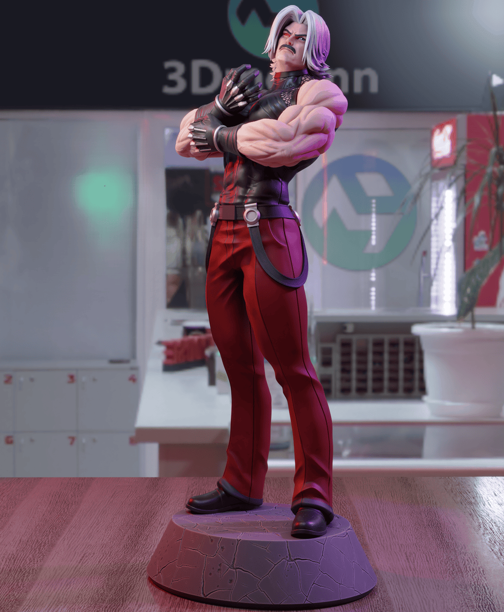 Figurine Rugal the king of fighters - IR3D