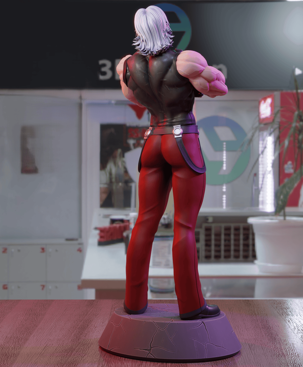 Figurine Rugal the king of fighters - IR3D