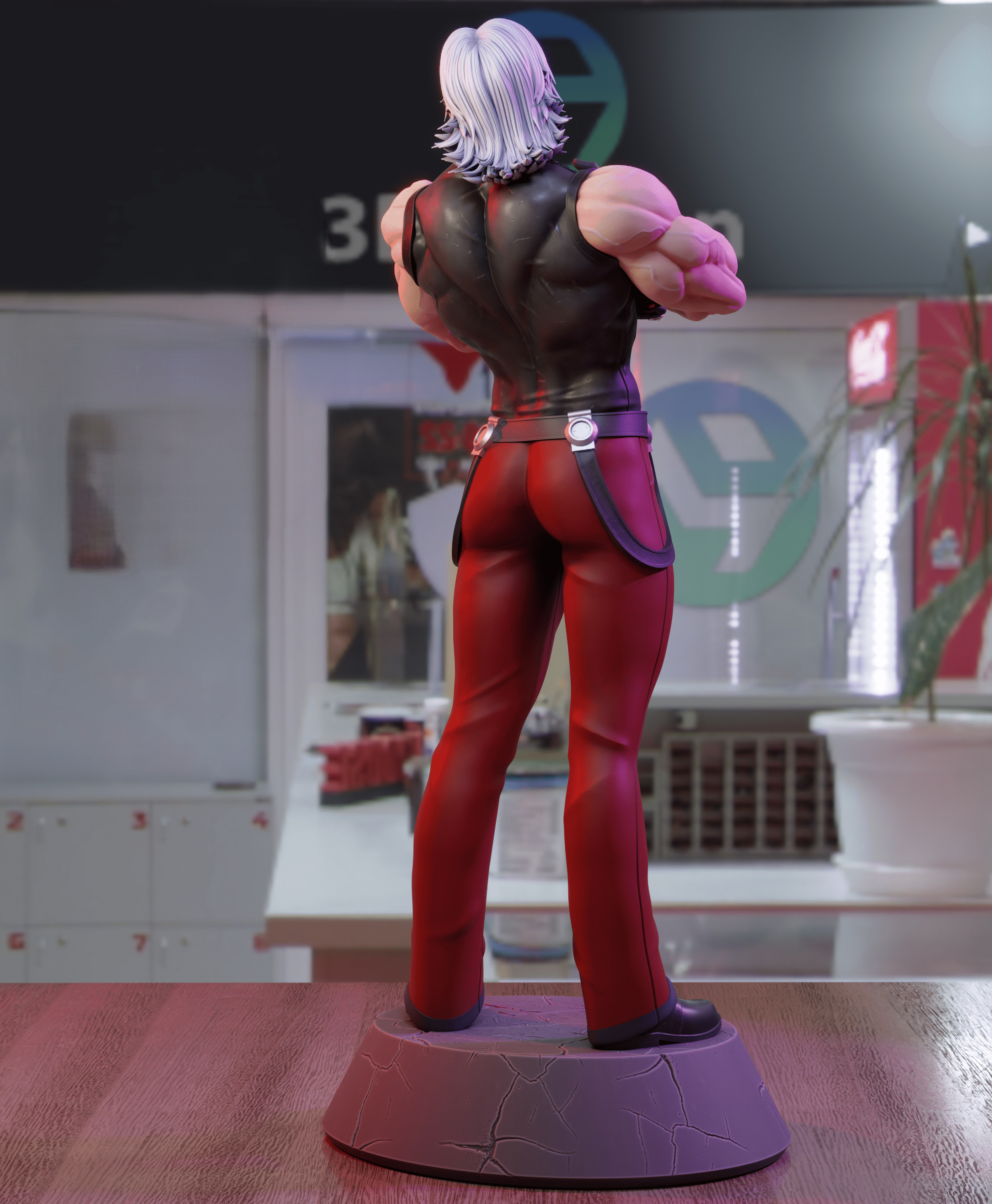 Figurine Rugal the king of fighters - IR3D