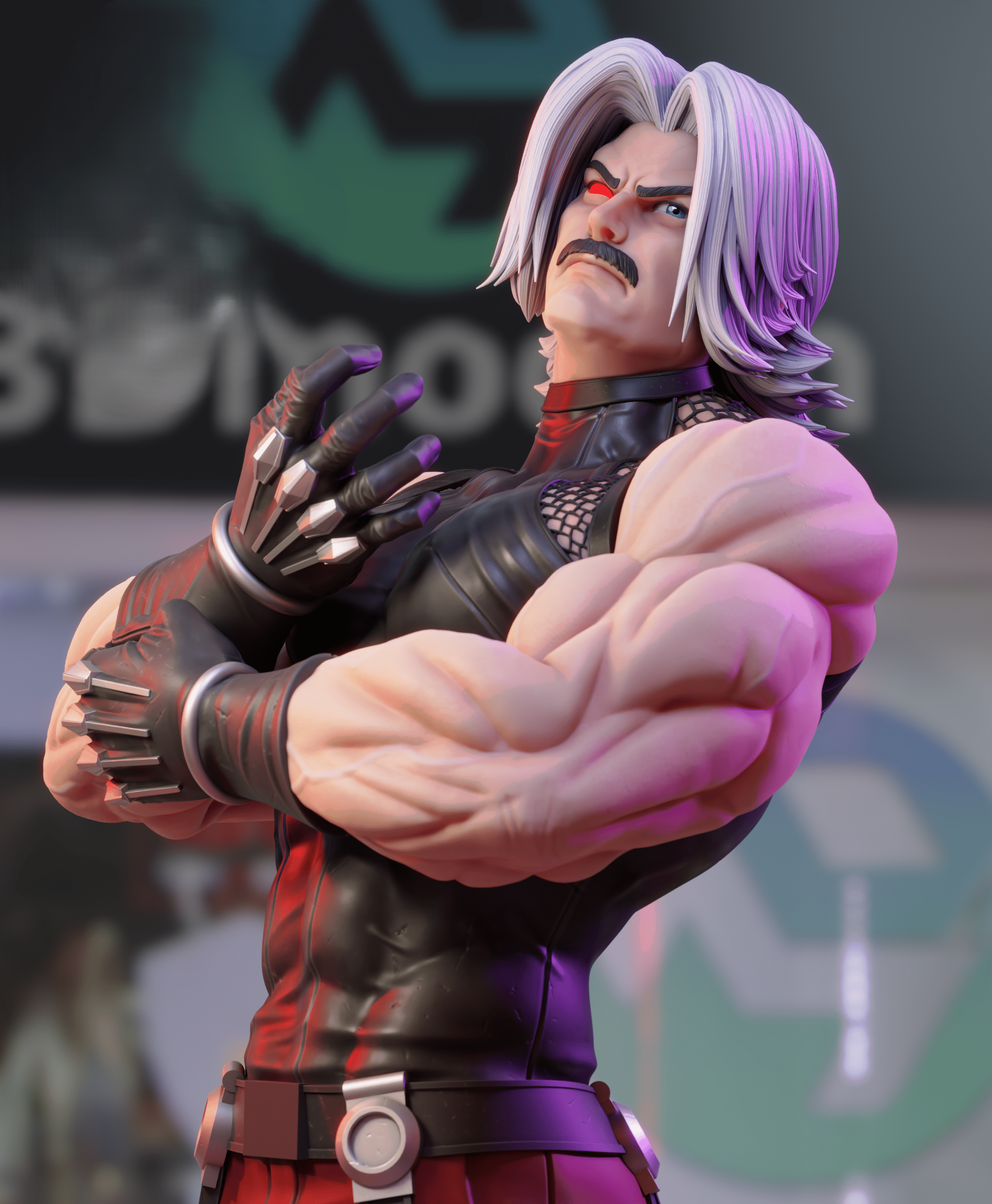 Figurine Rugal the king of fighters - IR3D