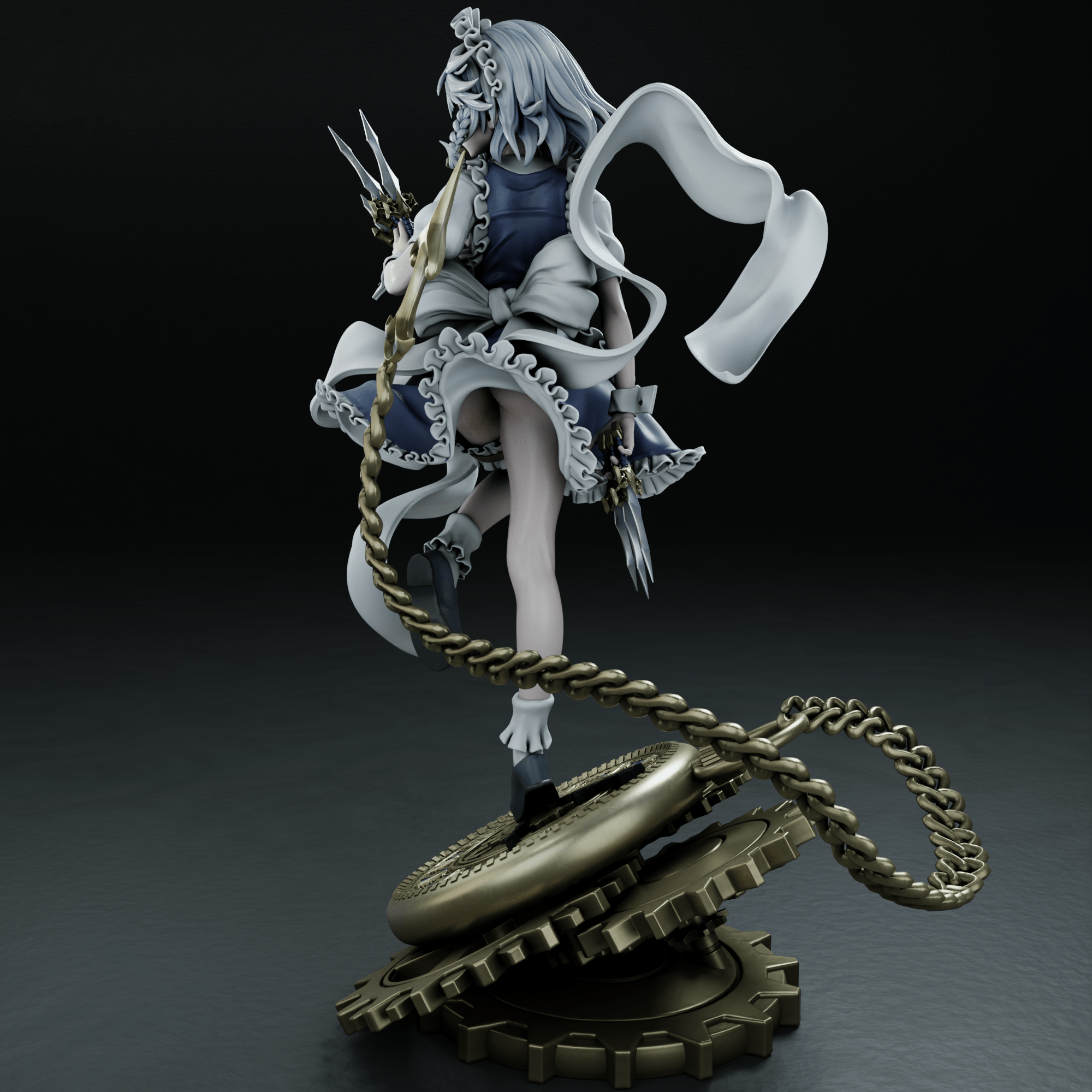 Figurine sakuya lzayoi - Manga - IR3D