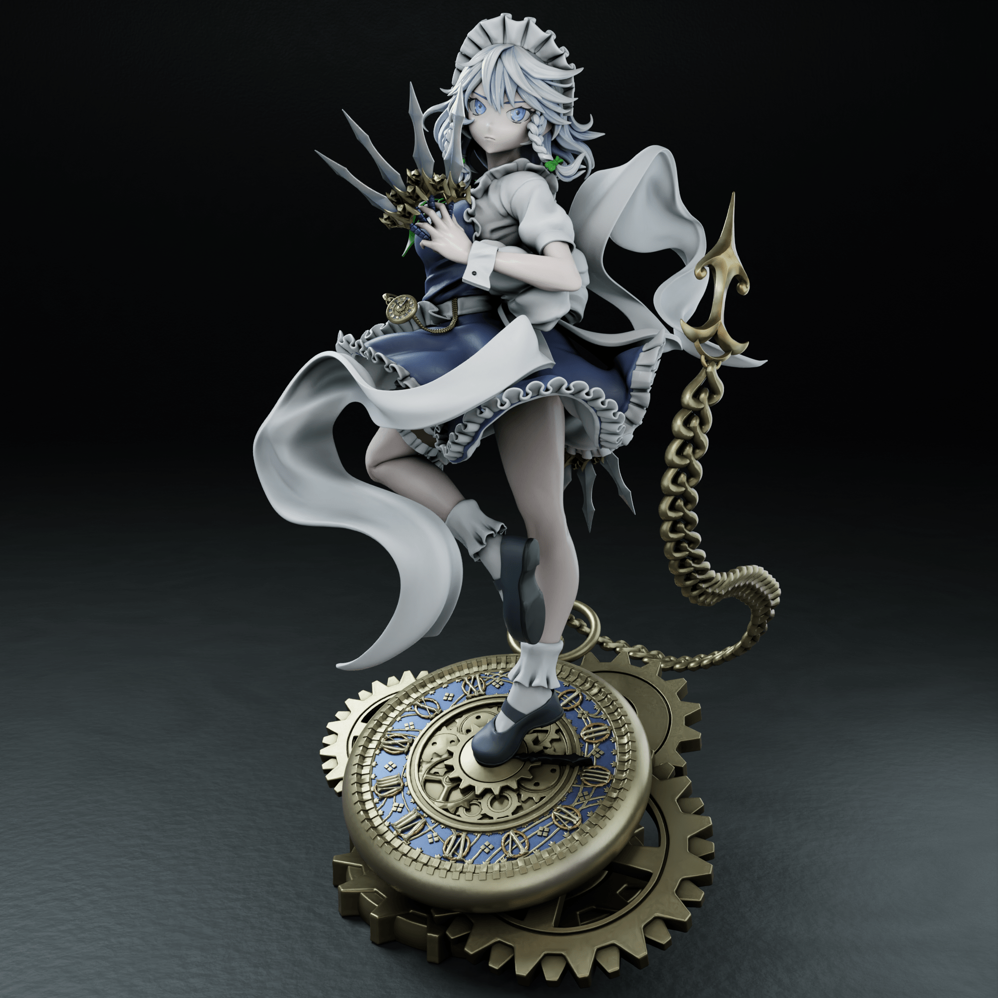 Figurine sakuya lzayoi - Manga - IR3D