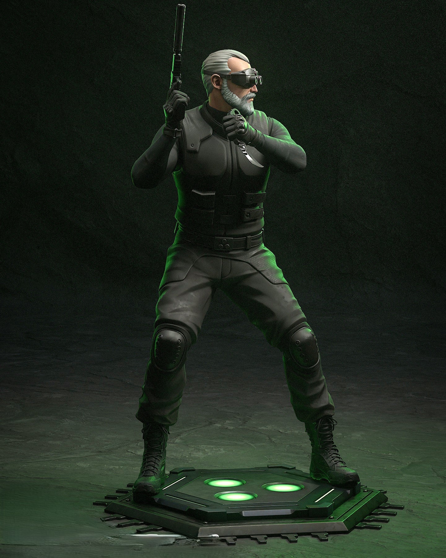 Figurine Sam Fisher – Splinter Cell - IR3D