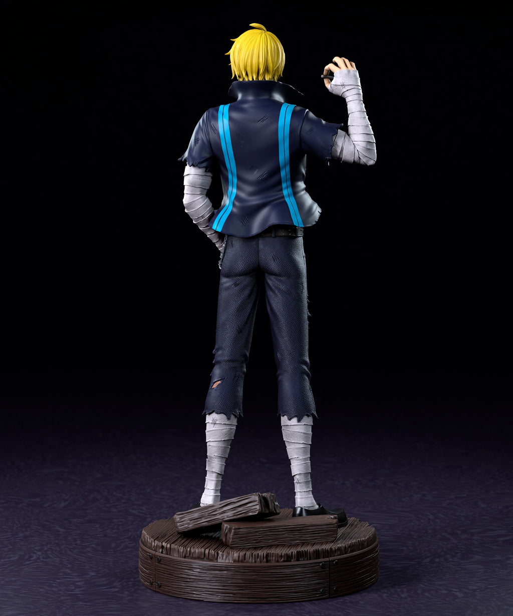 Figurine Sanji – One Piece vue arrière