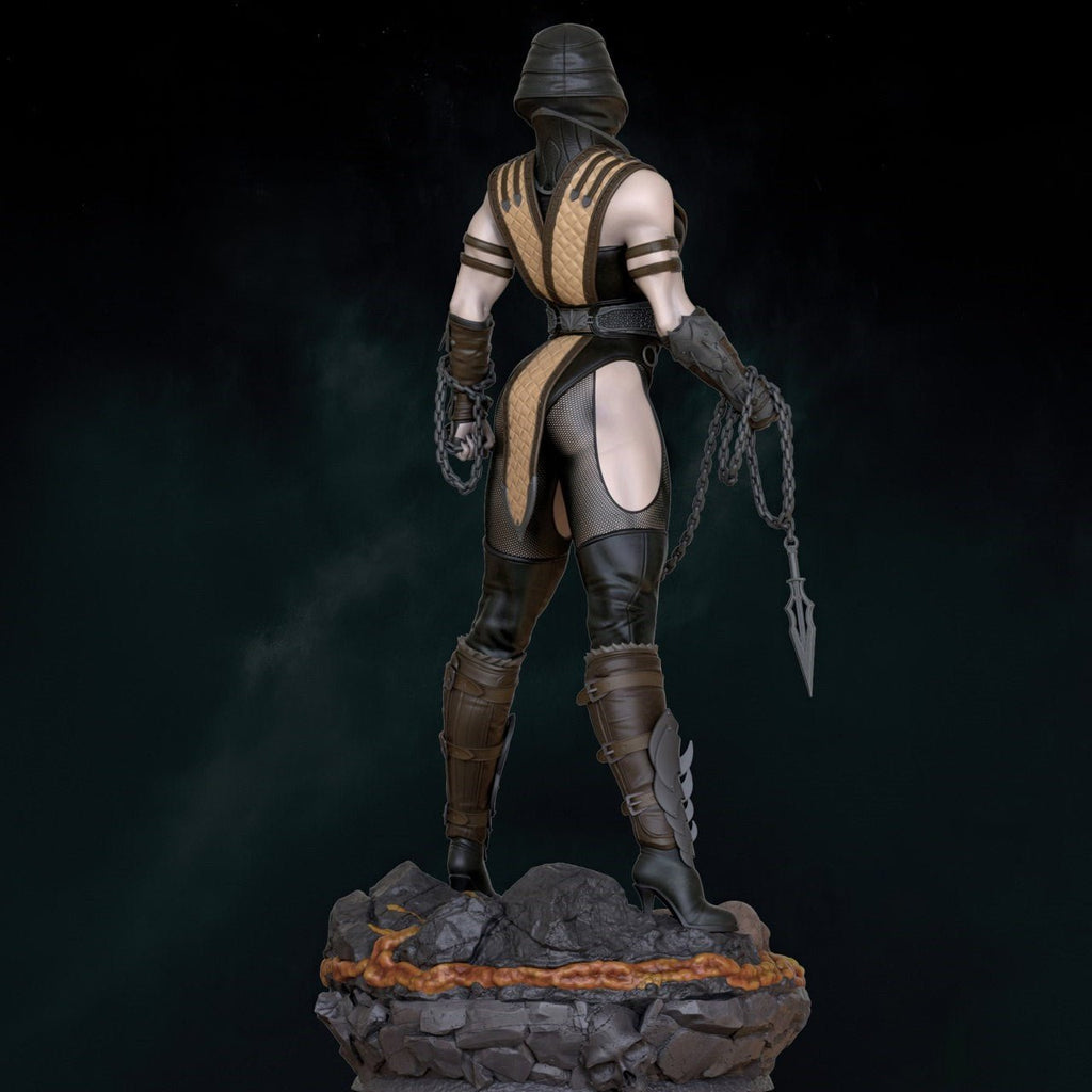 Figurine Scorpion Mortal Kombat - IR3D