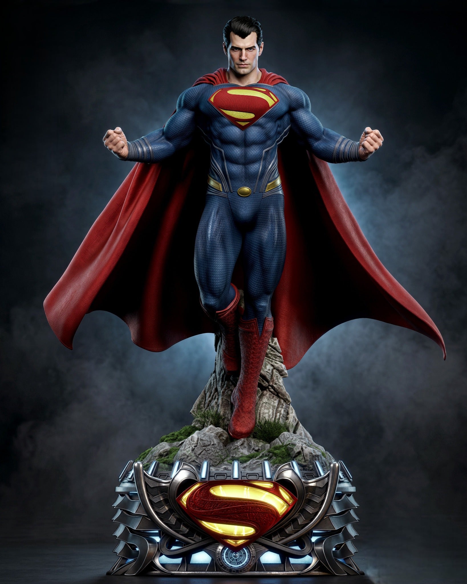 Figurine Superman – Statue de Collection en Résine 3D IR3D