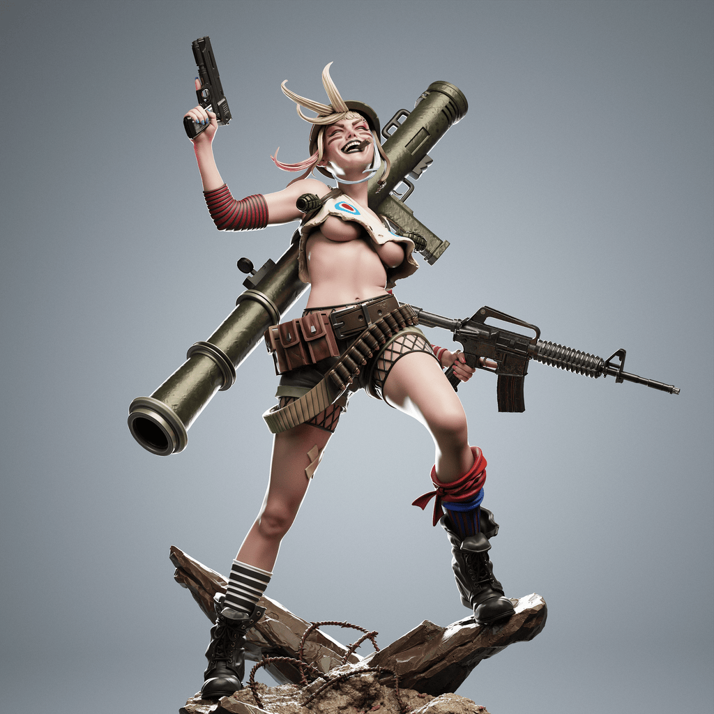 Figurine Tank Girl - IR3D