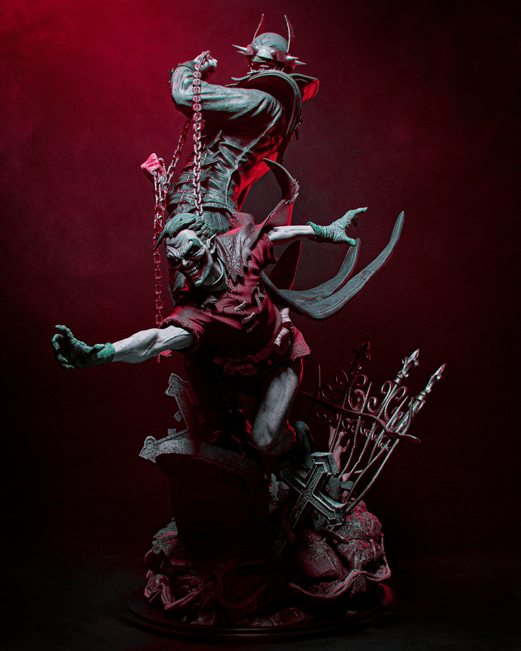 Figurine The Batman Who Laughs - IR3D