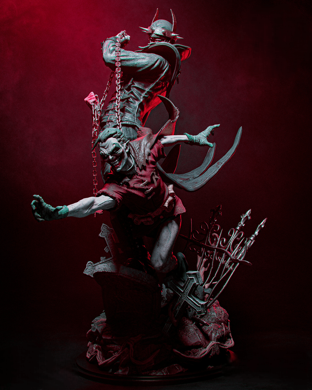 Figurine The Batman Who Laughs - IR3D