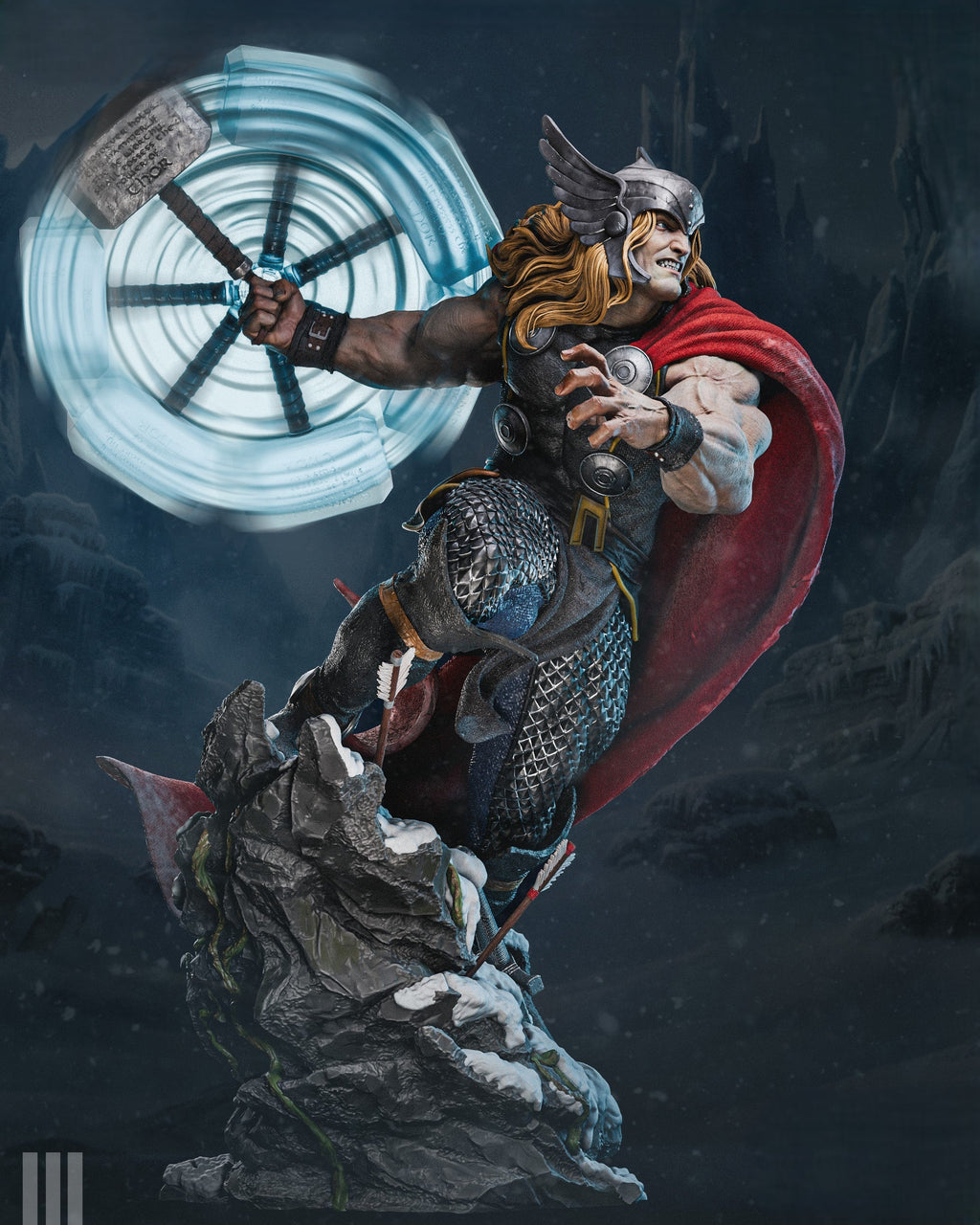 Figurine Thor - God of Thunder - IR3D