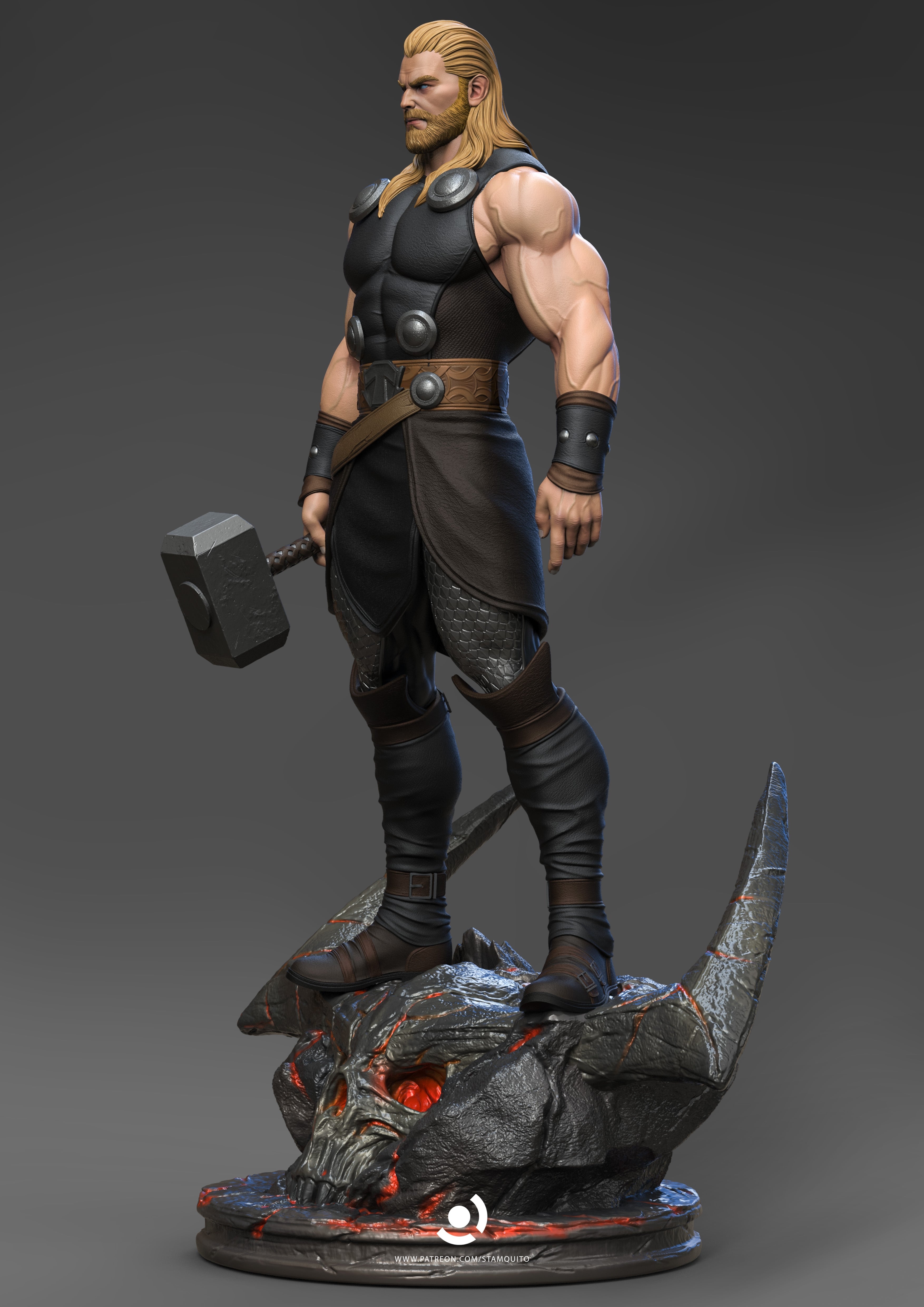 Figurine Thor - Marvel - IR3D