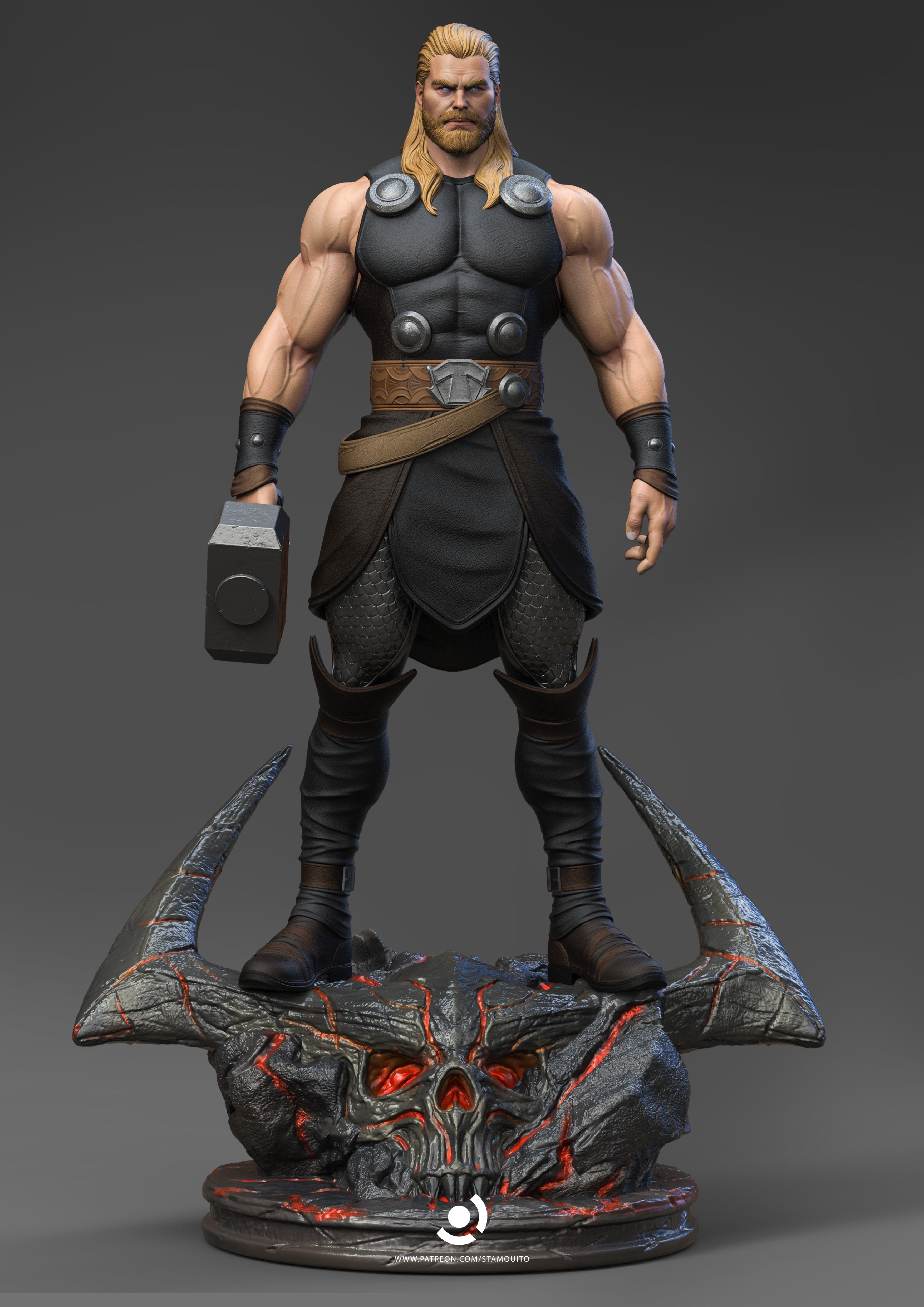 Figurine Thor - Marvel - IR3D