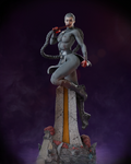 Figurine Thula de Invincible en résine 3D, vue de face