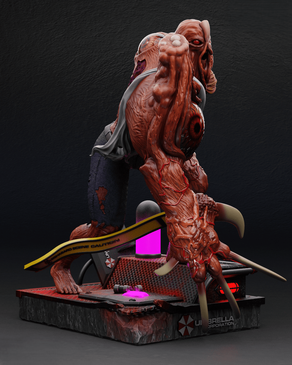 Figurine Willian Birking - Resident Evil - IR3D