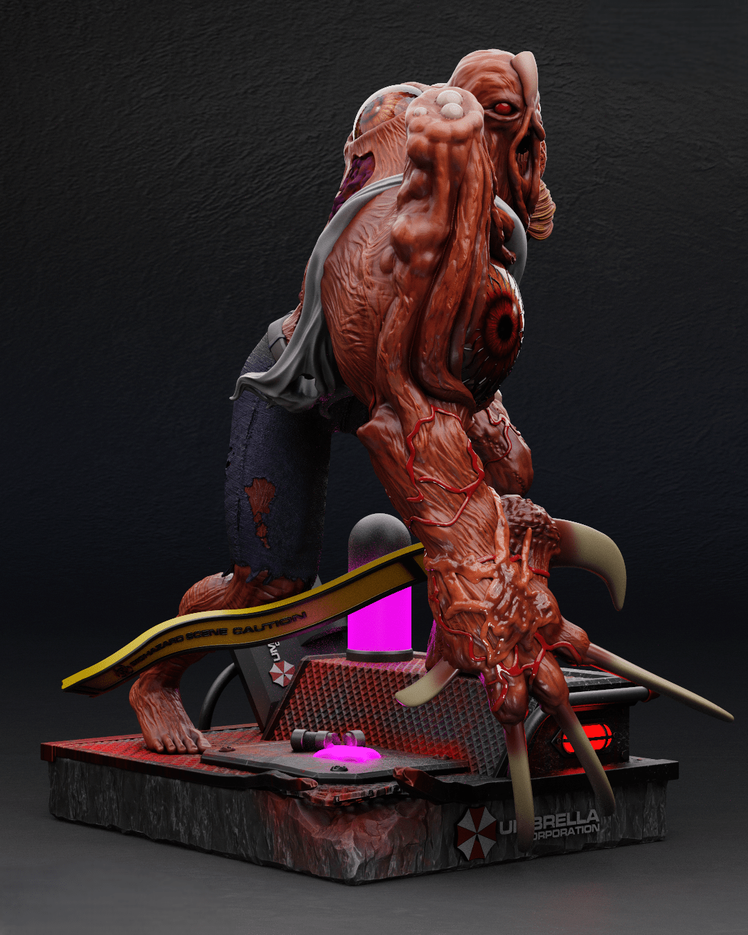 Figurine Willian Birking - Resident Evil - IR3D