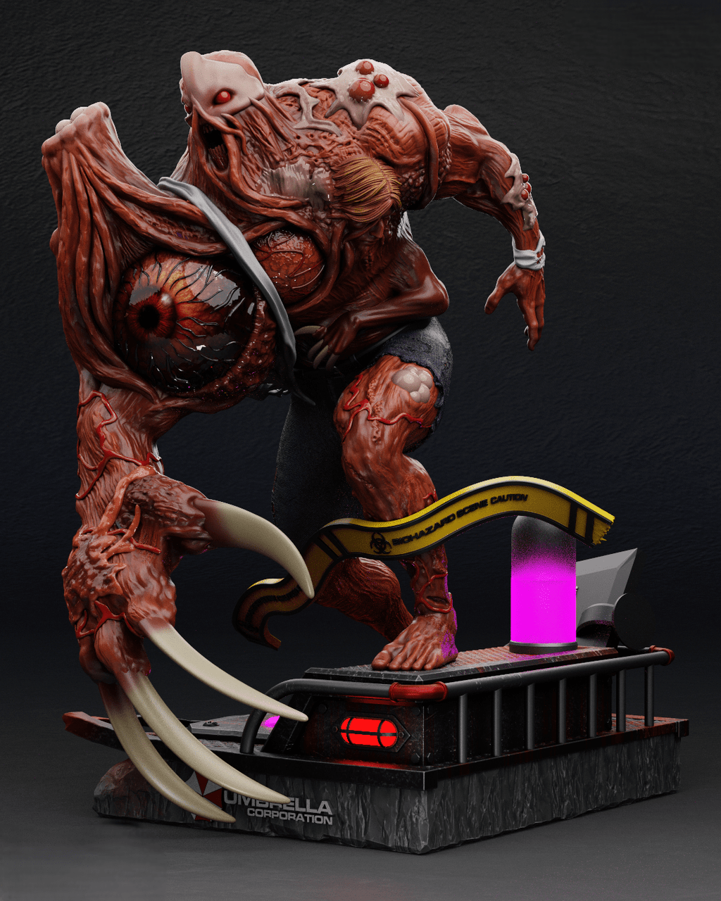Figurine Willian Birking - Resident Evil - IR3D