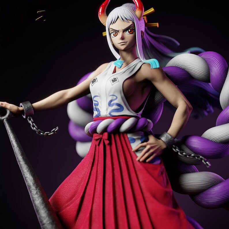 Figurine Yamato One Piece – Statue 3D Anime Premium – Princesse Oni Wano – Figurine Manga Collection - IR3D