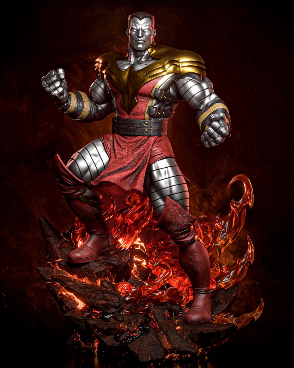 Figurine Colossus X-Men – Statue Marvel Piotr Rasputin