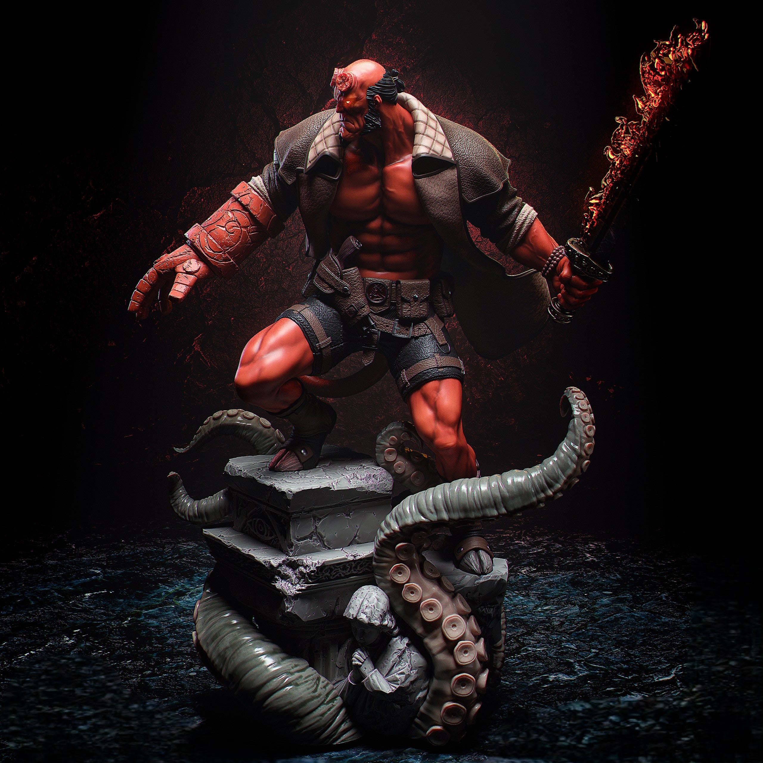 Figurine HELLBOY - IR3D