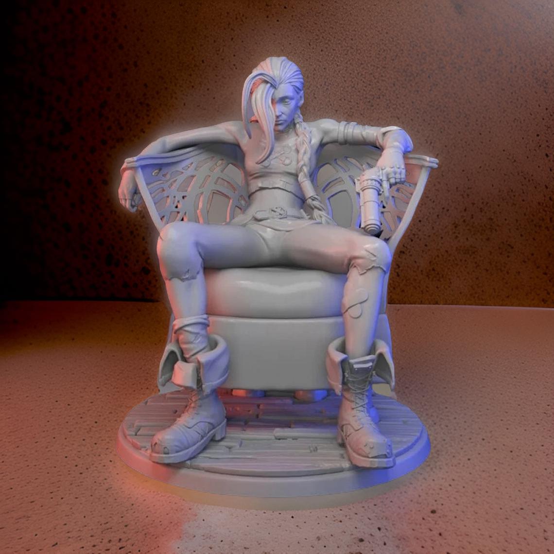 Figurine Jinx Arcane - IR3D