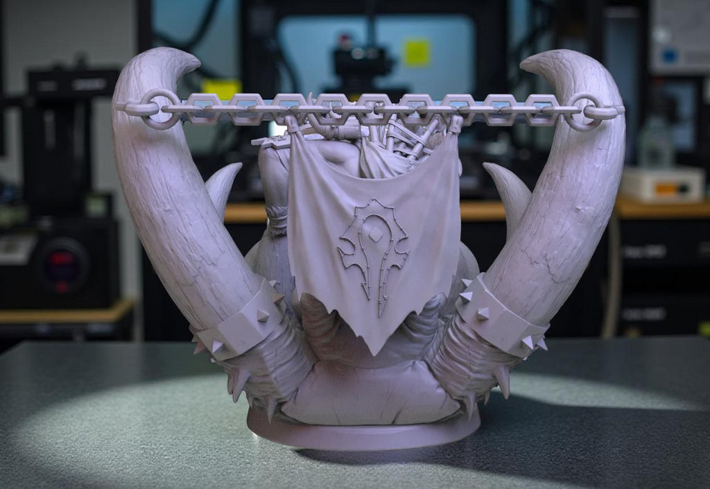 Figurine Voljin World of Warcaft - IR3D