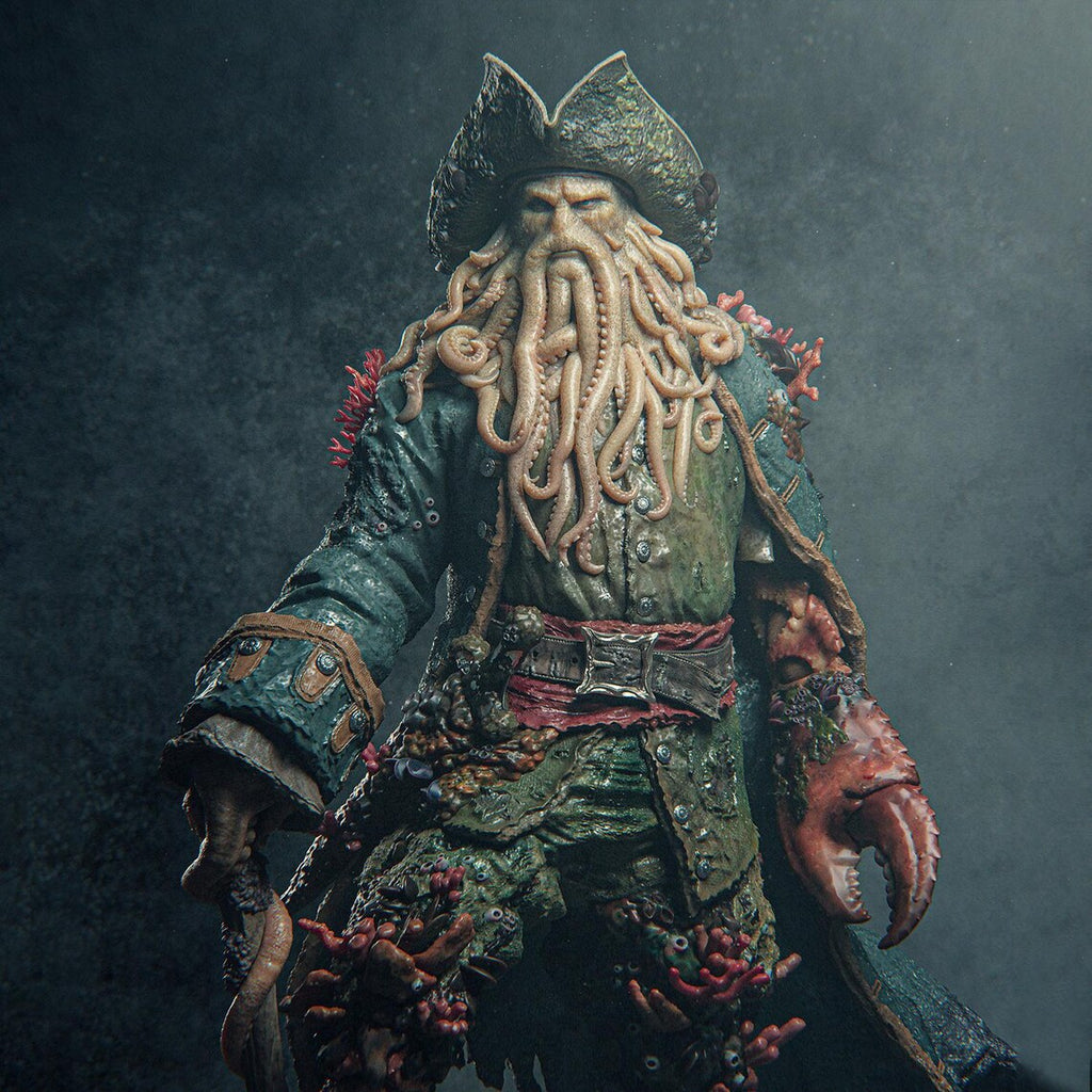Figurine Davy Jones - IR3D