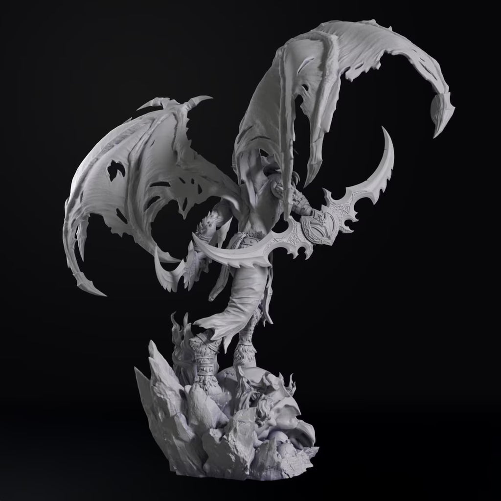 Figurine Illidan stormrage - Warcraft