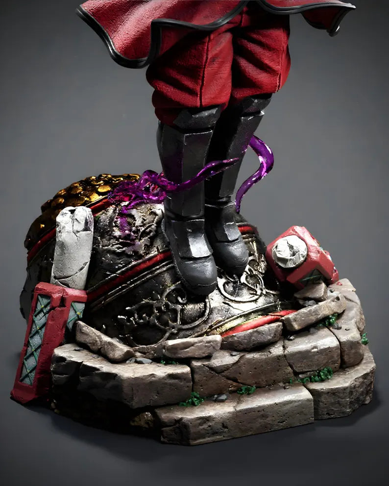 Figurine M. Bison Street Fighter en Résine 3D – Statue de Collection IR3D