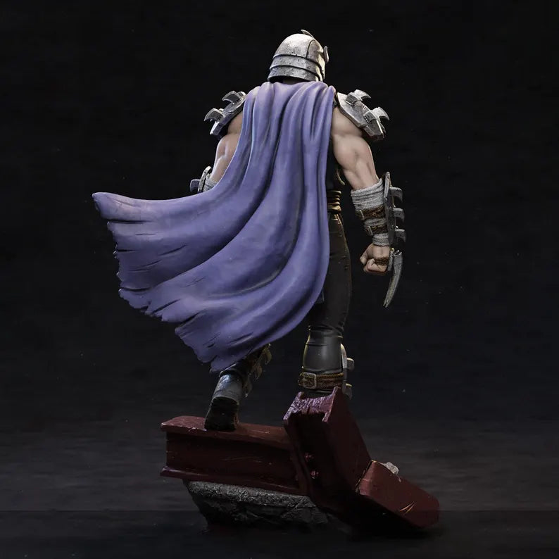 Figurine Shredder TMNT en Résine 3D – Statue Tortues Ninja de Collection IR3D