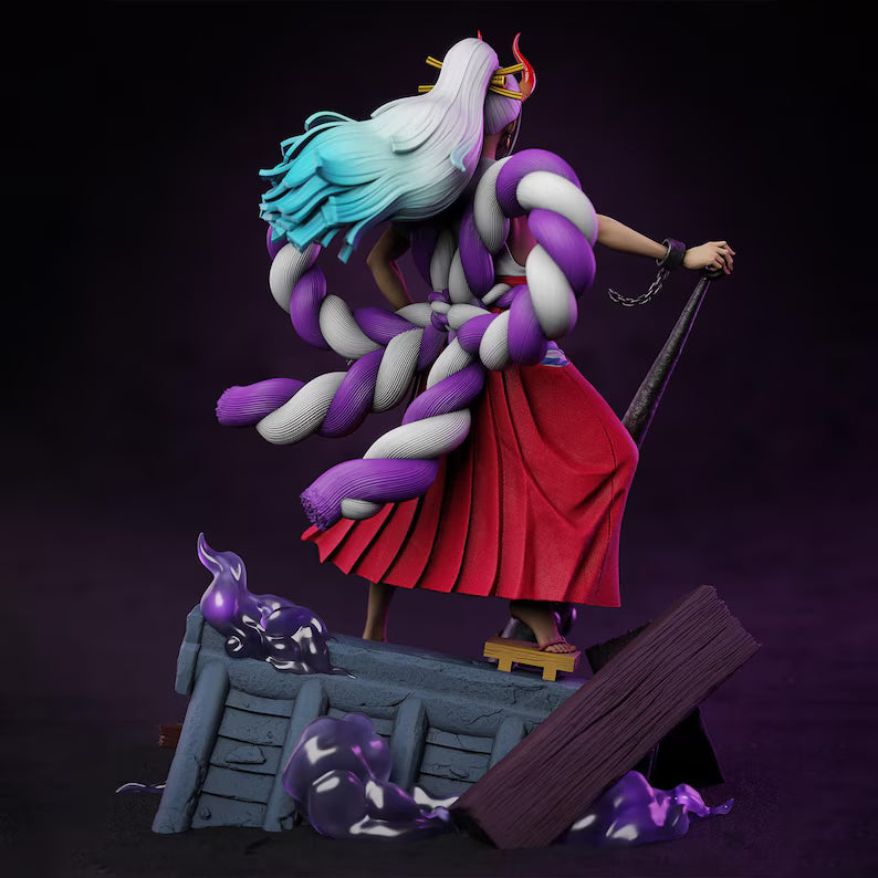 Figurine Yamato One Piece – Statue 3D Anime Premium – Princesse Oni Wano – Figurine Manga Collection