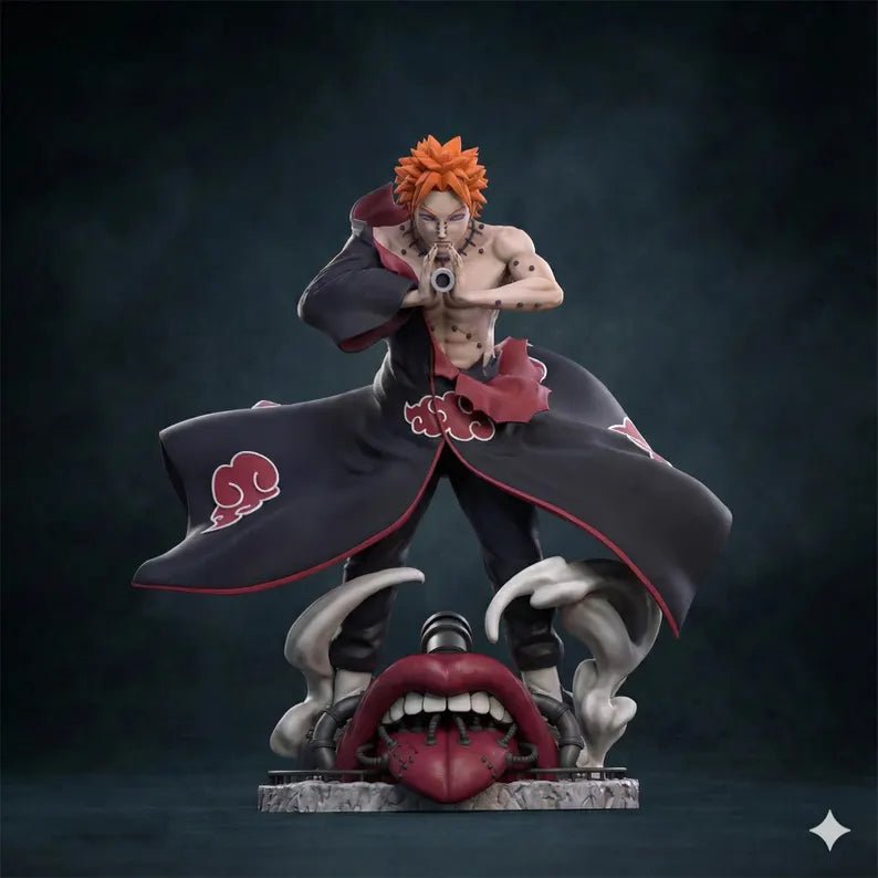 Figurine Pain Naruto Shippuden – Statue 3D Anime Premium – Akatsuki Nagato – Figurine Manga Collection