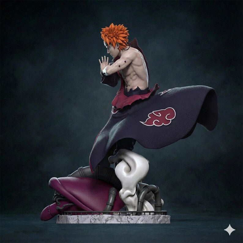 Figurine Pain Naruto Shippuden – Statue 3D Anime Premium – Akatsuki Nagato – Figurine Manga Collection