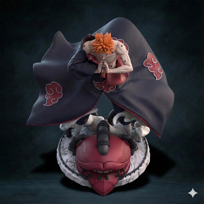 Figurine Pain Naruto Shippuden – Statue 3D Anime Premium – Akatsuki Nagato – Figurine Manga Collection