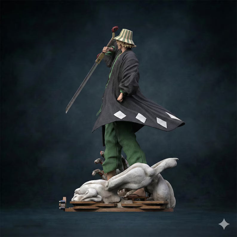 Figurine Kisuke Urahara Bleach – Statue 3D Anime Premium – Shinigami – Figurine Manga Collection – Décoration Geek