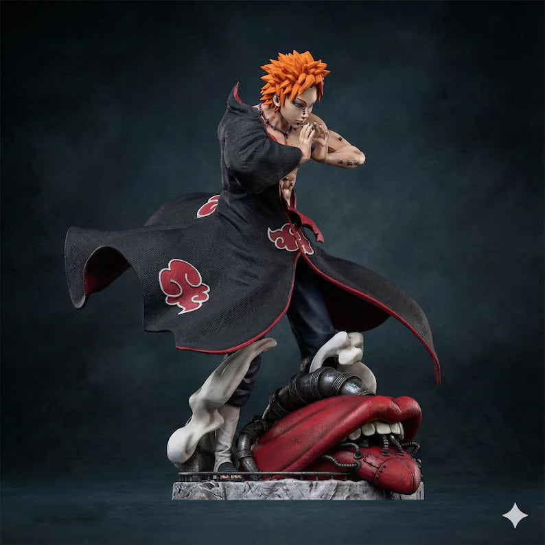 Figurine Pain Naruto Shippuden – Statue 3D Anime Premium – Akatsuki Nagato – Figurine Manga Collection
