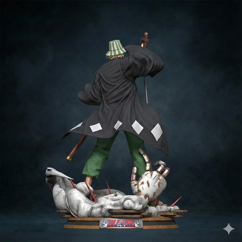 Figurine Kisuke Urahara Bleach – Statue 3D Anime Premium – Shinigami – Figurine Manga Collection – Décoration Geek
