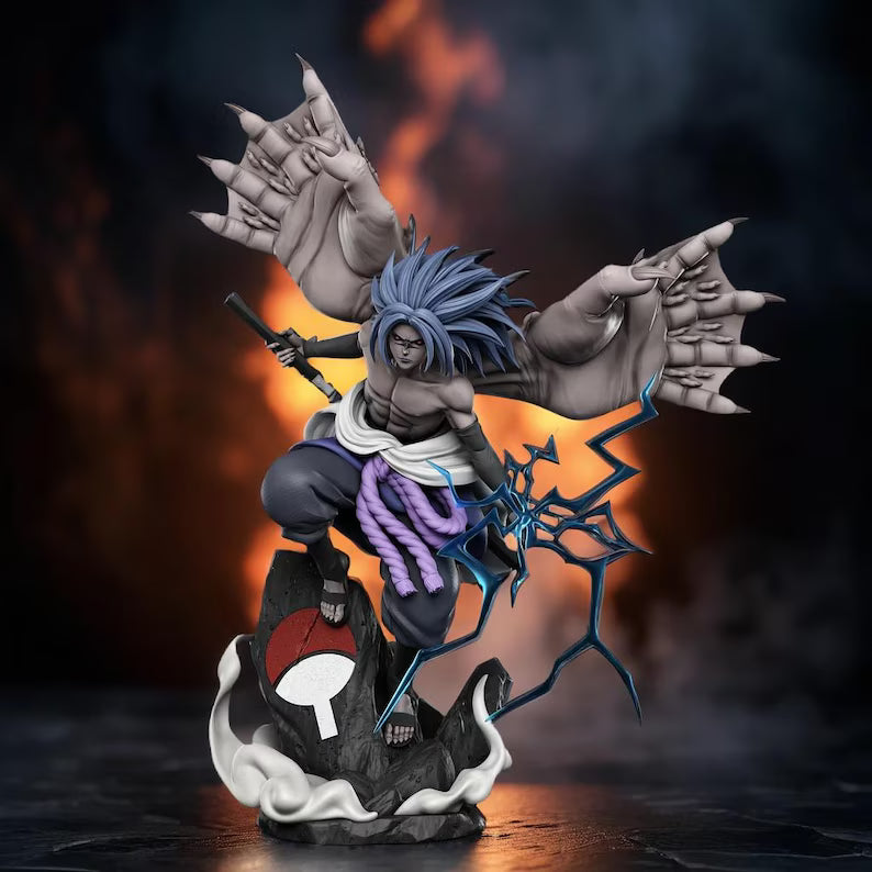 Figurine Épéiste Rival Maudit – Résine 3D Ultra Détail | Guerrier Dark Fantasy