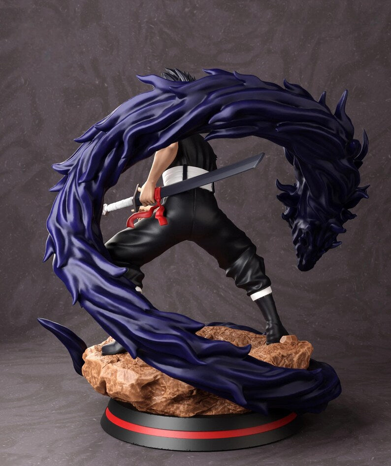 Figurine Hiei Yu Yu Hakusho – Statue 3D Anime Premium – Dragon des Ténèbres – Figurine Manga Collection