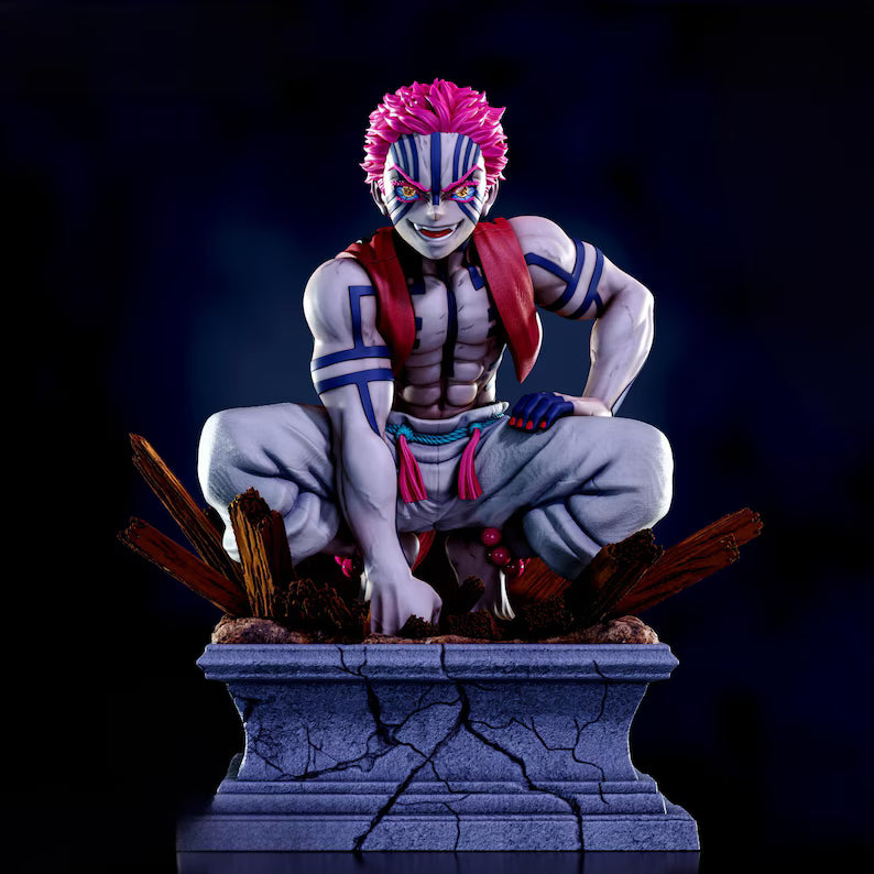 Figurine Akaza Demon Slayer - Kimetsu no Yaiba – Collection Manga