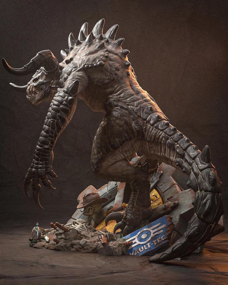 Figurine Deathclaw Fallout