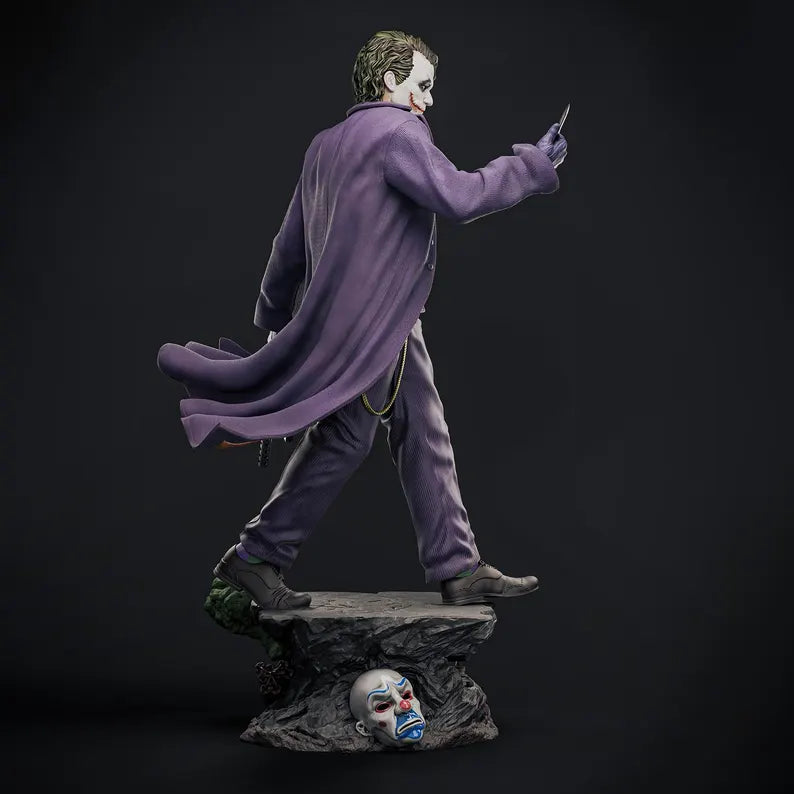 Figurine Joker – The Dark Knight – Statue Résine 3D Haute Définition