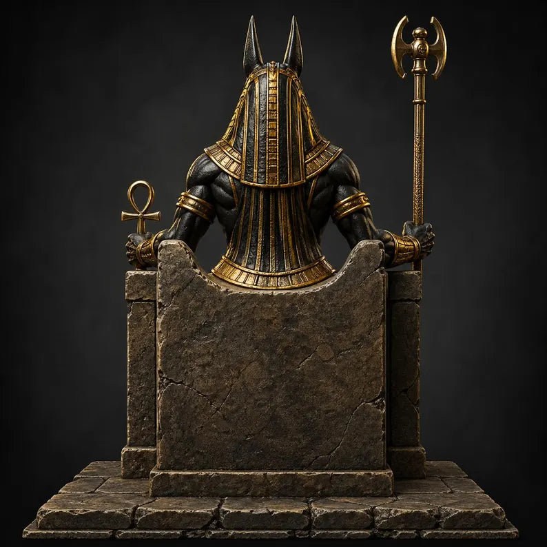 Figurine Anubis – Statue de Collection en Résine 3D IR3D