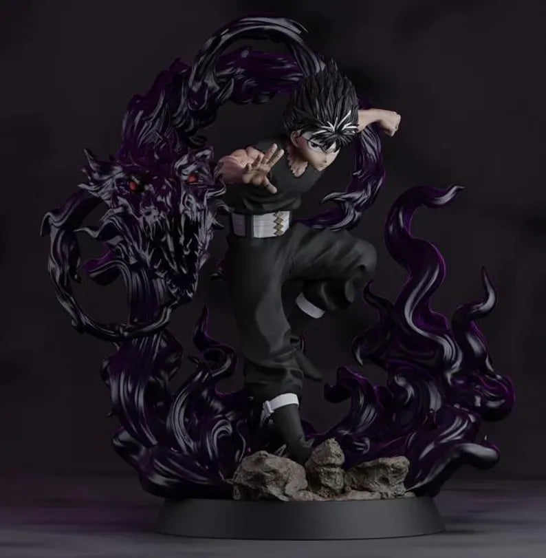 Figurine Hiei – Yu Yu Hakusho – Statue Résine 3D Collector IR3D